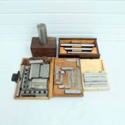 Quantity of Setting Bars, Set Squares & Parallels.