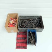 Quantity of Straight Shank Twist Drills, Pin Drills & Full Set of Letter Drills. Various Sizes.