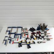 Quantity of Various Clamps.