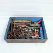 Quantity of Hand and Machine Reamers. Various Sizes. Some Tapered.