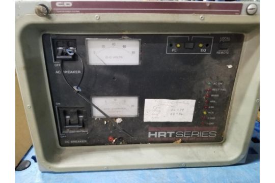 Qty 2 - 12v C&D charger. 120/208/240v single phase. DC volts 52,8. - Image 10 of 11