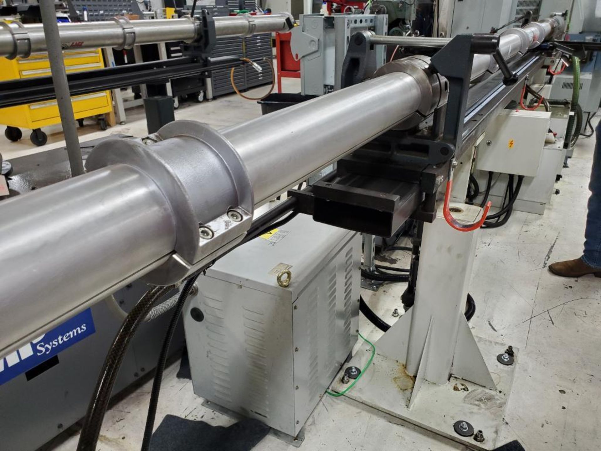 LNS Super Hydrobar hydraulic bar feeder. Modell 3.16HS-4.8. 3ph 200 ...