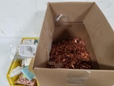 Large assortment of copper lugs.