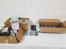 Assorted electrical and controls.