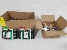 Assorted Lippert leveling controls.