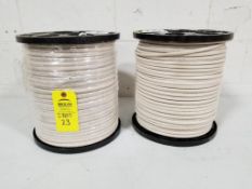 Qty 2 rolls 14/2 white wire.