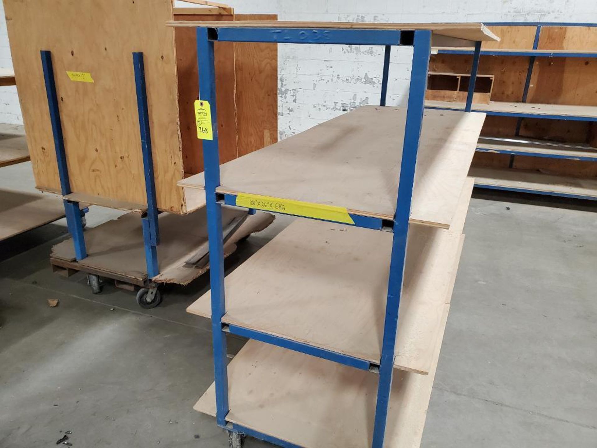 Qty 3 - Assorted racks.