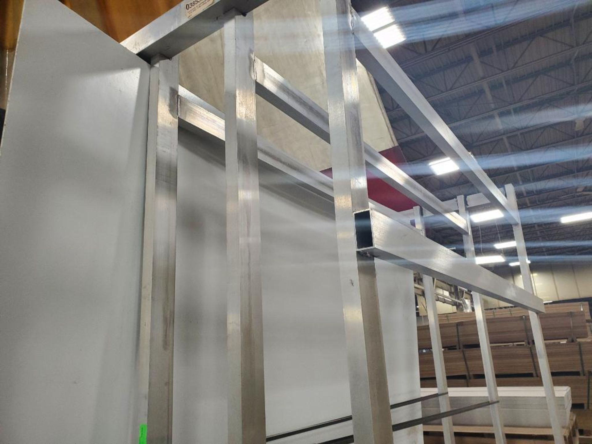 Aluminum rack. (contents not included)