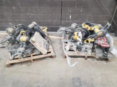 Qty 2 - Skids PARTS/REPAIRABLE saws.