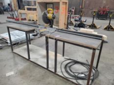 Dewalt chop saw with table.