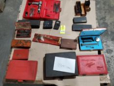 Pallet of assorted tools, test, and measurement.