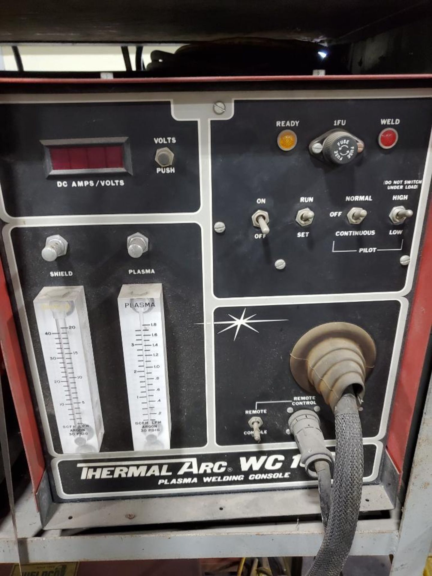 Thermal Arc plasma welding power system. Includes PS-30A, WC-100, and ...