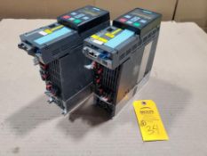 Qty 2 - 4hp Siemens Sinamics drive power module. Part number 6SL3210-1PE18-0UL1.