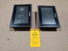 Qty 2 - Maple Systems Weintek HMI control panels. Part number HMI5070TH.
