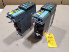 Qty 2 - 4hp Siemens Sinamics drive power module. Part number 6SL3210-1PE18-0UL1.