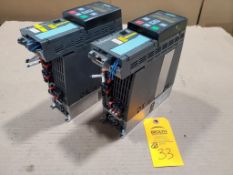 Qty 2 - 4hp Siemens Sinamics drive power module. Part number 6SL3210-1PE18-0UL1.