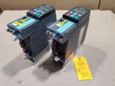 Qty 2 - 4hp Siemens Sinamics drive power module. Part number 6SL3210-1PE18-0UL1.