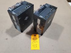 Qty 2 - Inovance drive. Part number IS620PT5R4I-480V.