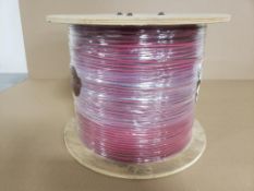 Qty 1 - 3500ft roll Sequel wire and cable 16/2 red and brown wire.