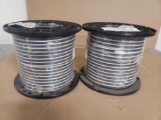 Qty 2 - 1000ft rolls of wire (2000ft total) 16/5 gauge brown/blue/black/gray/white.