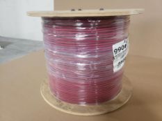 Qty 1 - 3500ft roll Sequel wire and cable 16/2 red and brown wire.