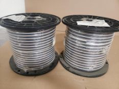 Qty 2 - Rolls of 1000ft wire (2000ft total) 16/5 gauge brown/blue/black/gray/white.