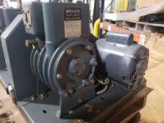 Welch Duo-Seal vacuum pump. Model 1405R. 115/208-130v single phase.