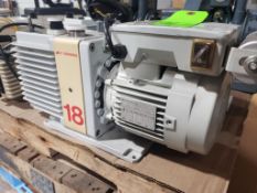 Edwards vacuum pump. Model E1M18.