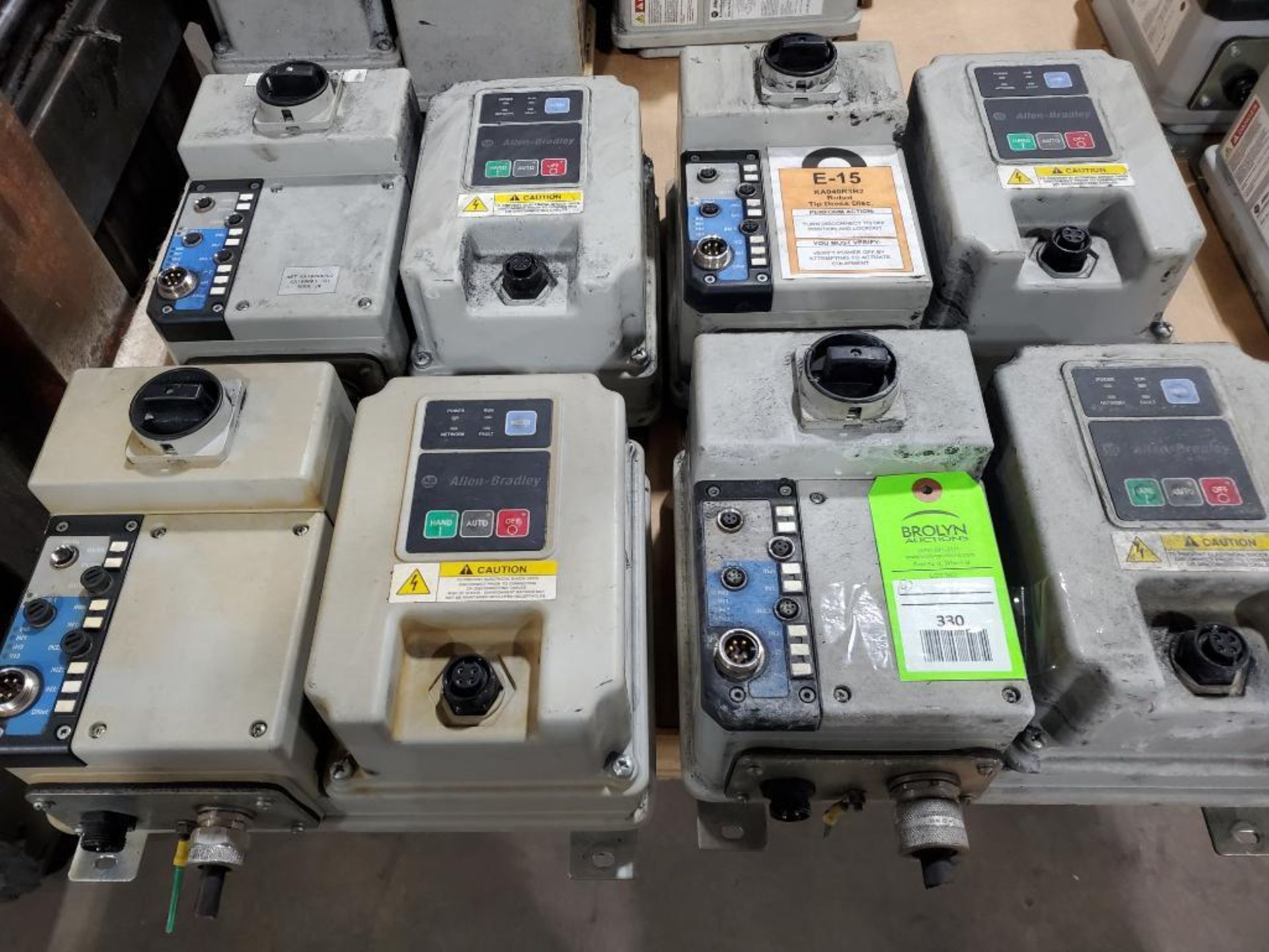Qty 4 - Allen Bradley Armorstart modules.