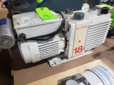 Edwards vacuum pump. Model E1M18.