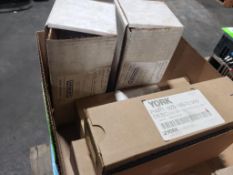 Qty 5 - Assorted electrical controls. Hobart and York.