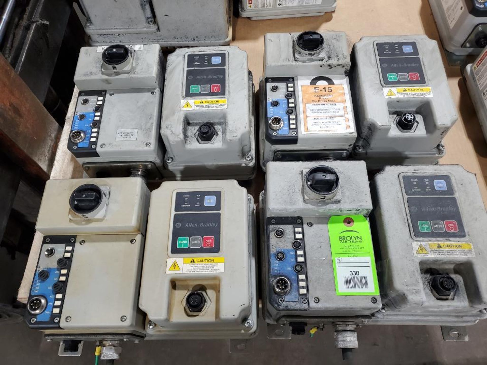 Qty 4 - Allen Bradley Armorstart modules.