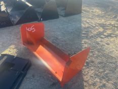 Unused 36" Mini Skid Steer Snow Pusher