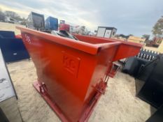 Unusued 2 Yard Self Dumping Hopper