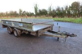 DKT Four Wheel Trailer 12' x 6'.