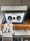COLE PALMER MAGNETIC STIRRER W/ HOT PLATE, M/N 04803-00