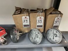 OMEGA 5" DIAL TEMPERATURE THERMOMETERS