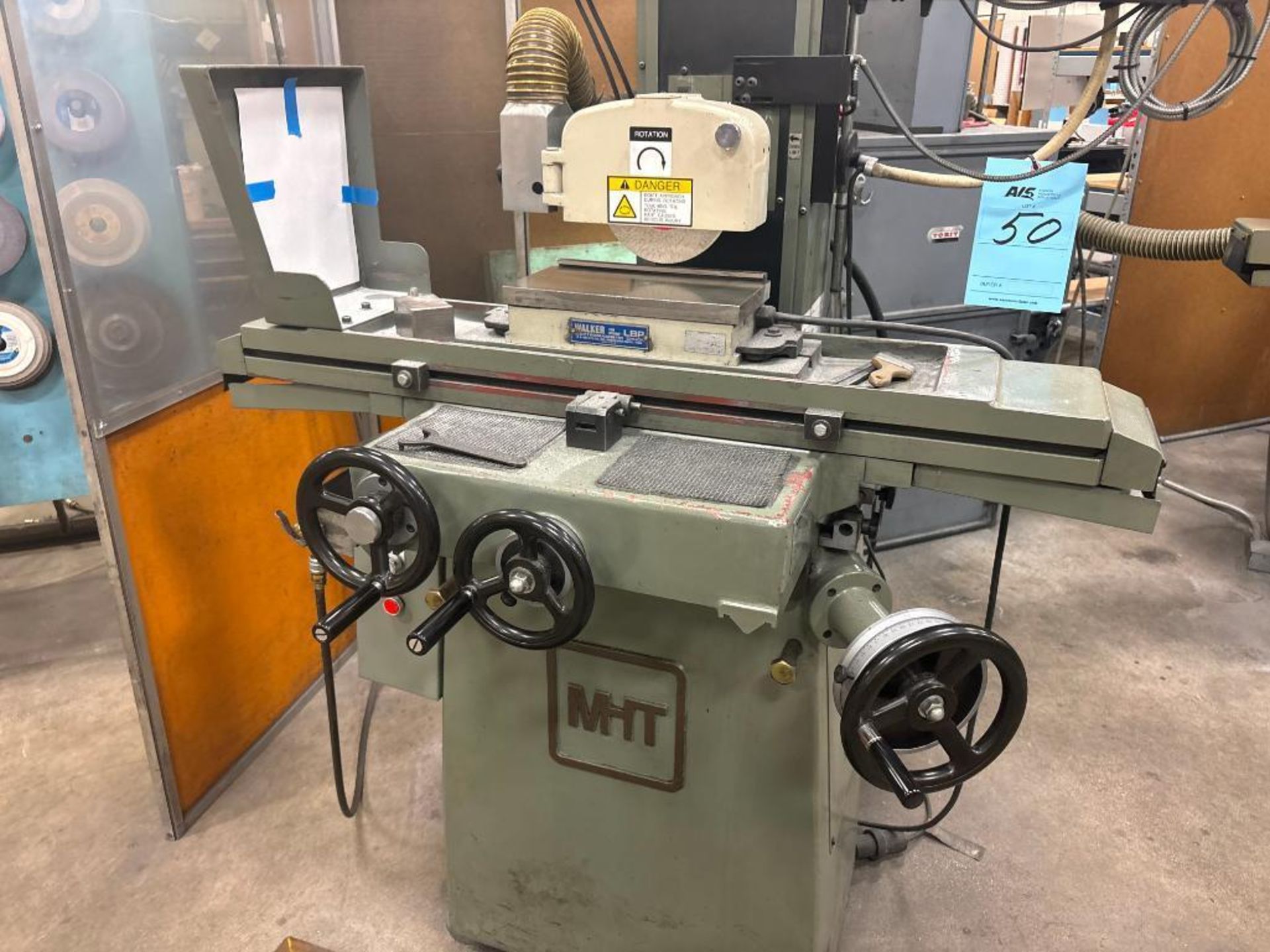 Mitsui High-Tec Manual Surface Grinder Model MSG-200MH, S/N 95098439, 6 ...