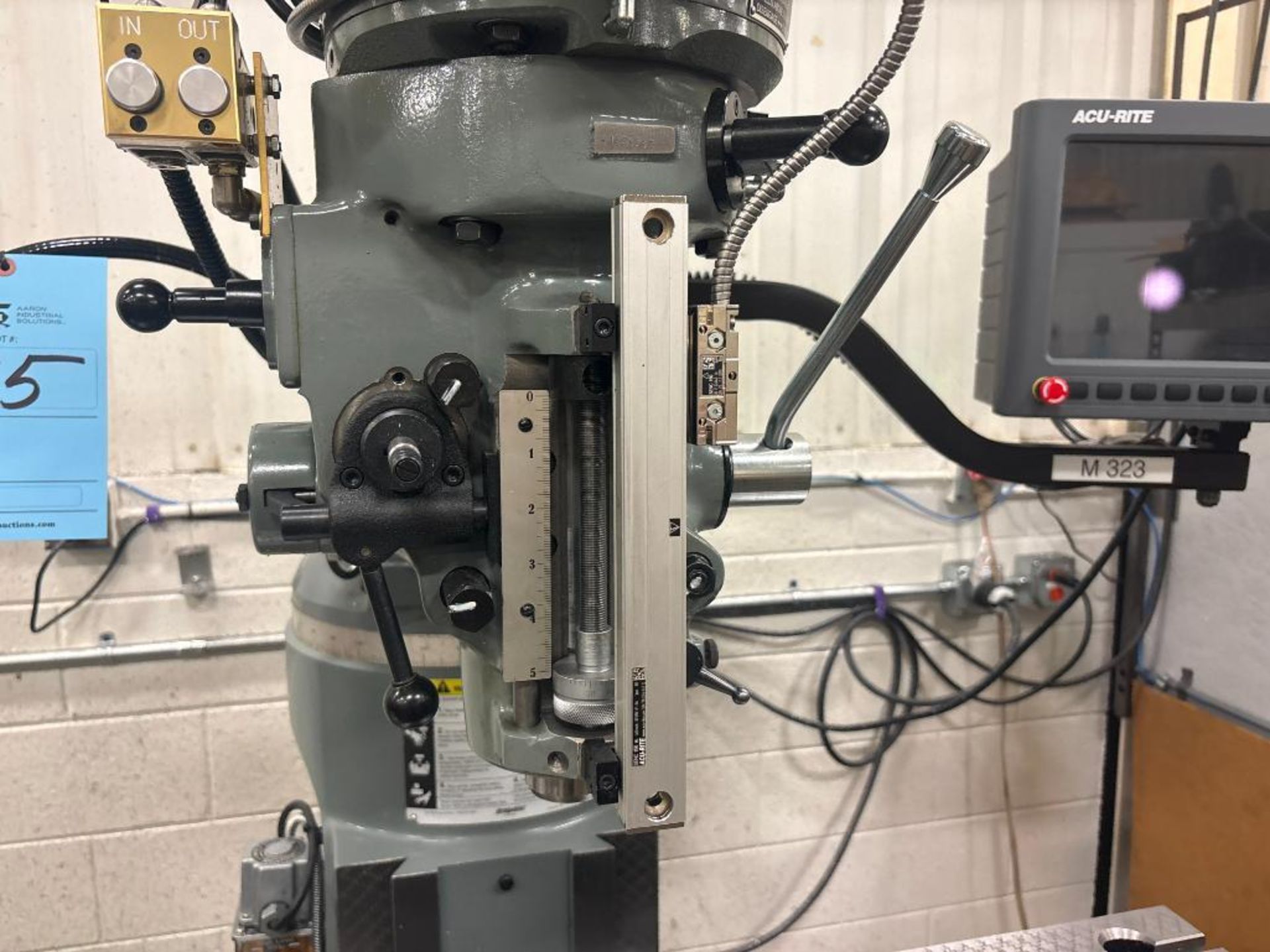 2023 Bridgeport/Hardinge Vertical Knee Milling Machine, S/N HDNG8732M ...