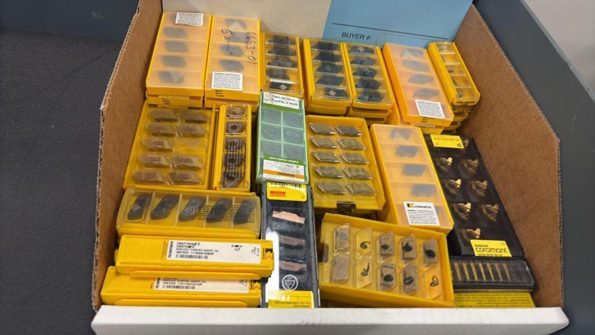 LOT: Asst. Carbide Inserts