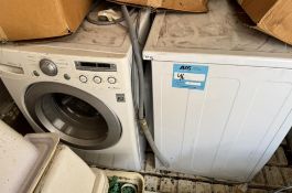 Lot Consisting of: (1) LG True Balance Washing Machine, (1) LG Sensor Dry Dryer.
