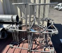 Lot of: (4) Cotterman Double Work Platform Ladders.