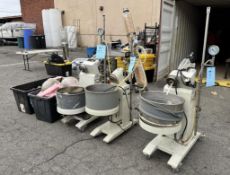 Lot of: (3) Rotary Evaporator Parts Machines. (2) Acros International, Model # SE53, (1) Wollen Lab,