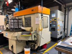 Leblond Makino 4-Axis CNC Horizontal Machining Center Model MC65-A60, S/N A90-822, Fanuc Series 15-M