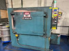 Grieve High Temperature Cabinet Electric Oven Model HX-1250, S/N 500037, 1250 Degrees F Max Temperat