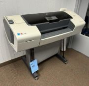 HP Designjet T1100ps Printer-Plotter, Model Q6684A, Serial# MY77H3C033.