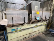 Flow CNC Waterjet Model Mach 3 2513B, S/N 27693 (2011), 4.3' x 8' Table Size, Flow PC Based CNC Cont
