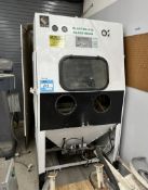 Empire Abrasive Equipment Pro-Finish Blast Cabinet, Model PF-3642, Serial# S0-98585-9. With (3) pres
