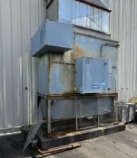 Weather-Rite Air Makeup System, Model TOT221VT, Serial# 51491, Year 1998. **REPORTED TO NEED MOTOR**