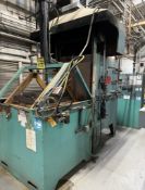 Gas Heated Quench Furnace. With control panel and quench tank.